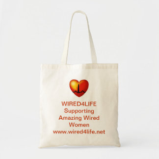 Wired tote bag