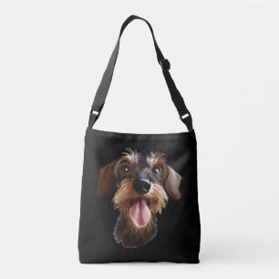 Wirehaired Dachshund Crossbody Bag