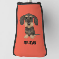 Wirehaired Dachshund | Cute Dog Teckel Custom Name