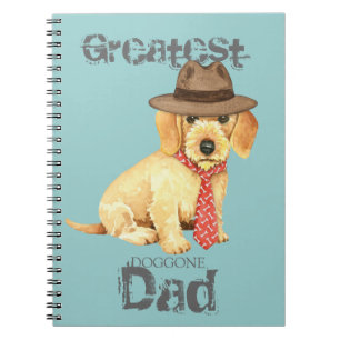 Wirehaired Dachshund Dad Notebook