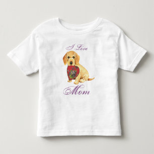 Wirehaired Dachshund Heart Mum Toddler T-Shirt