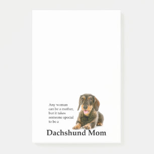 Wirehaired Dachshund Mum Post-It Notes
