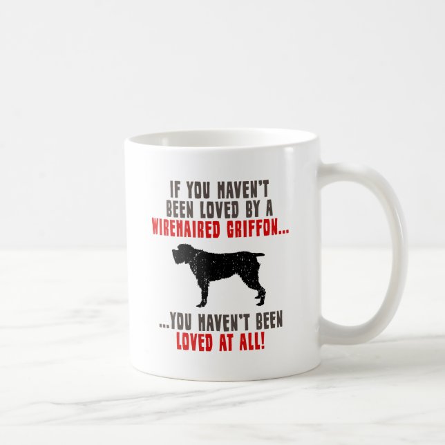 Wirehaired Pointing Griffon Coffee Mug (Right)