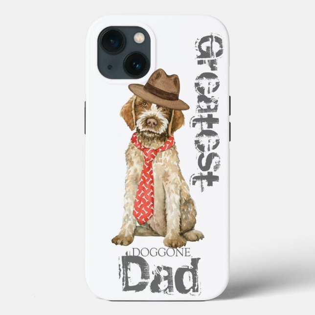 Wirehaired Pointing Griffon Dad Case-Mate iPhone Case (Back)