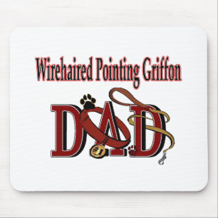 Wirehaired Pointing Griffon Dad Mouse Mat