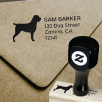 Wirehaired Pointing Griffon Dog Return Address