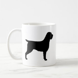 Wirehaired Pointing Griffon Dog Silhouettes Coffee Mug