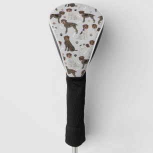 Wirehaired Pointing Griffon Golf Head Cover