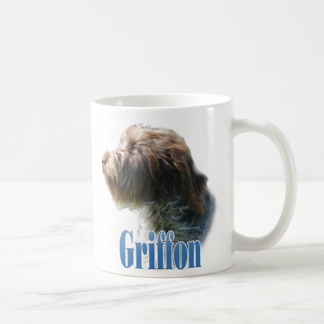 Wirehaired Pointing Griffon Name Coffee Mug (Right)