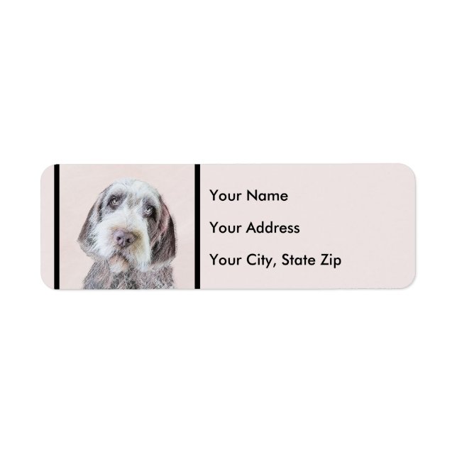 Wirehaired Pointing Griffon Painting - Dog Art (Front)