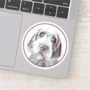 Wirehaired Pointing Griffon Painting - Dog Art