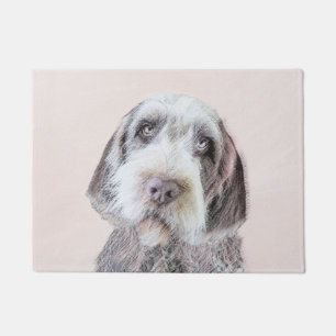 Wirehaired Pointing Griffon Painting - Dog Art Doormat