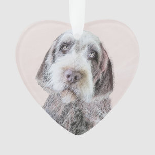 Wirehaired Pointing Griffon Painting - Dog Art Ornament