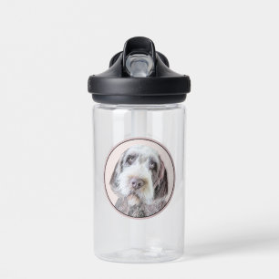 Wirehaired Pointing Griffon Painting - Dog Art Water Bottle