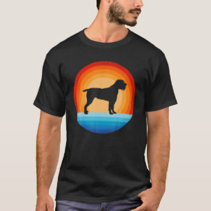 Wirehaired Pointing Griffon Retro Vintage 60S 70S T-Shirt