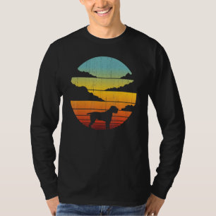 Wirehaired Pointing Griffon Retro Vintage 60s 70s T-Shirt