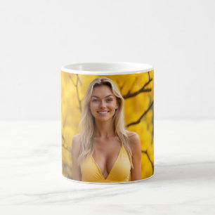 Wireless Elegance in Spring Coffee Mug