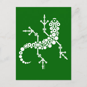 Wireless Gecko Postcard