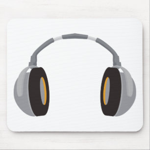 Wireless Headphone Mouse Mat