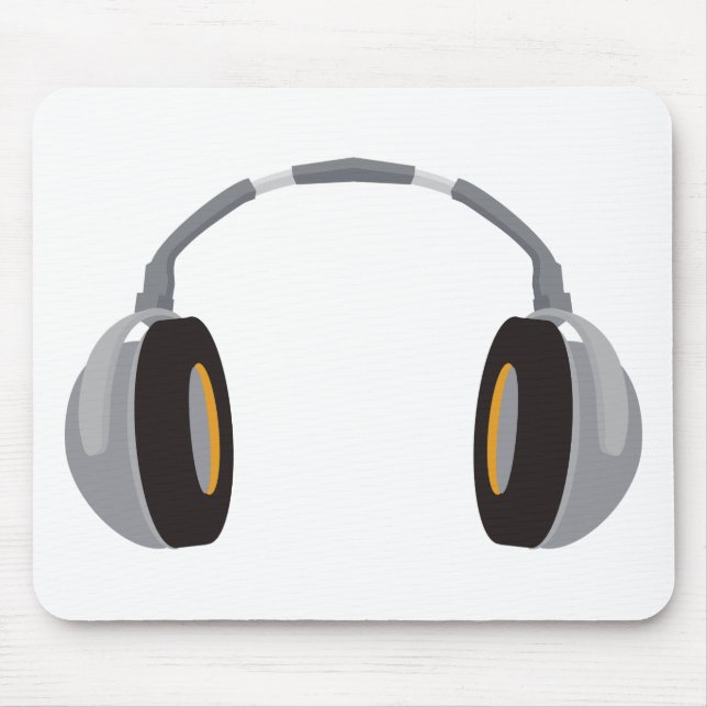 Wireless Headphone Mouse Mat (Front)