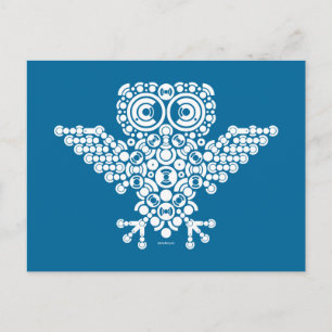 Wireless Owl Postcard