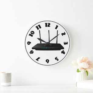 Wireless Router Clock