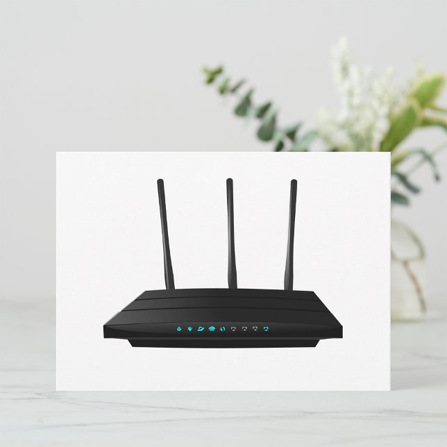Wireless Router Invitations (Creator Uploaded)