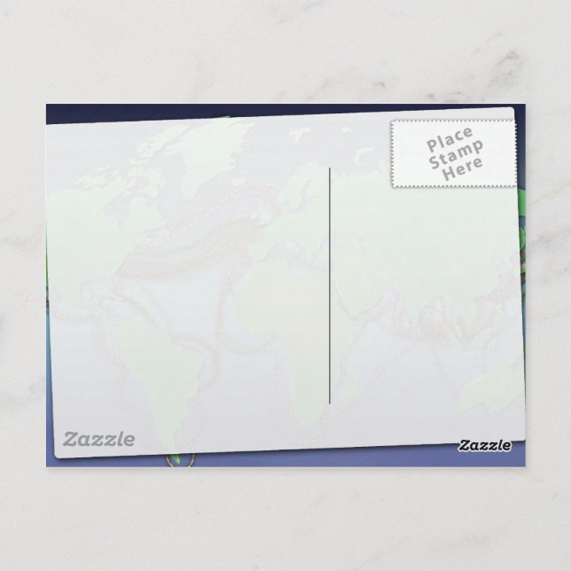 Wires of the World - Undersea Cables Postcard (Back)