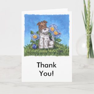 Wiry "Thank You" card with envelope