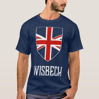 Wisbech, England - British Union Jack UK  T-Shirt