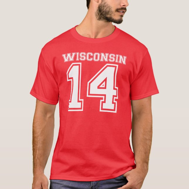 Wisconsin 14 T-Shirt (Front)