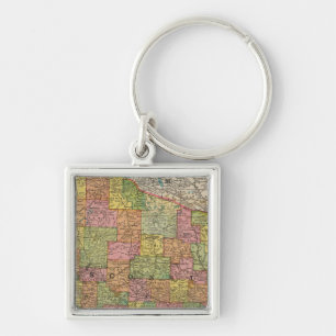 Wisconsin 2 key ring