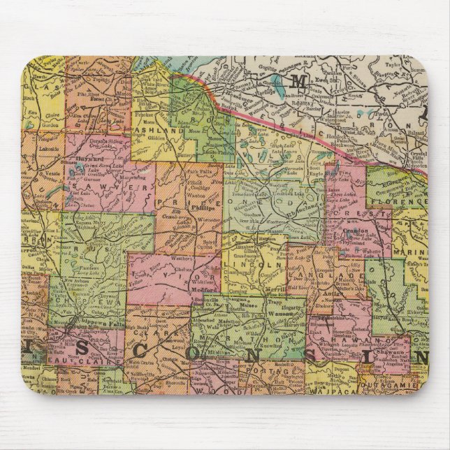 Wisconsin 2 mouse mat (Front)