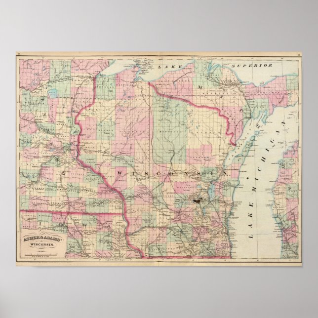 Wisconsin 4 poster (Front)