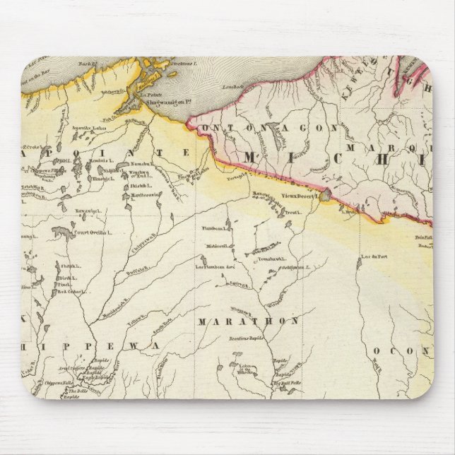 Wisconsin 6 mouse mat (Front)