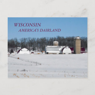 WISCONSIN, AMERICA'S DAIRLAND POSTCARD
