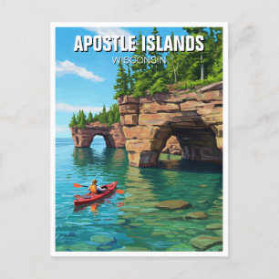 Wisconsin Apostle Islands National Lakeshore Postcard