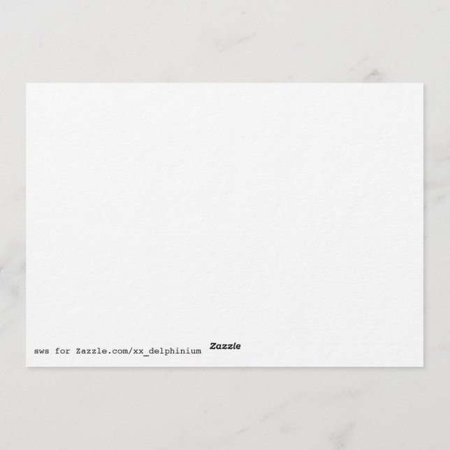 Wisconsin Barn Photo Reprint Invitation (Back)