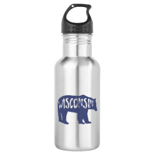 Wisconsin Bear 532 Ml Water Bottle