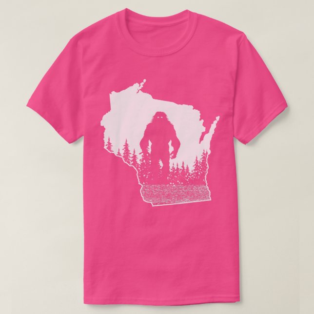 Wisconsin Bigfoot T-Shirt (Design Front)