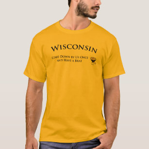 Wisconsin Bratwurst Lovers T-shirt