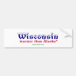 Wisconsin Bumper Sticker