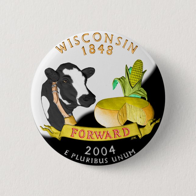 Wisconsin Button (Front)