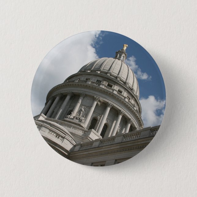 Wisconsin Capitol Button (Front)