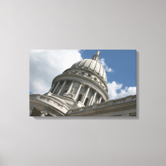 Wisconsin Capitol Wrapped Canvas
