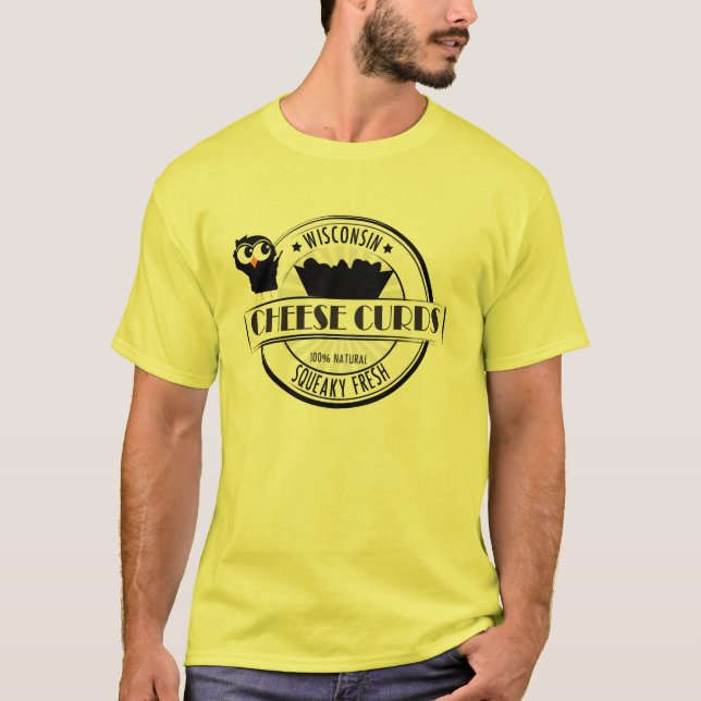Wisconsin Cheese Curds T-Shirt (Front)