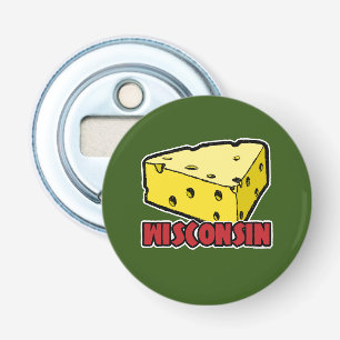 Wisconsin Cheese Wedge Bottle Opener