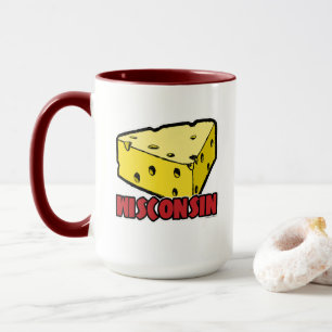Wisconsin Cheese Wedge Mug