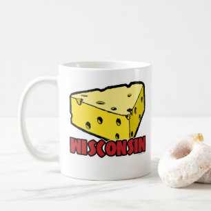 Wisconsin Cheese Wedge White 11 oz Classic Mug