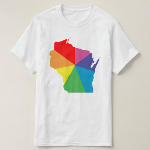 wisconsin colour burst T-Shirt